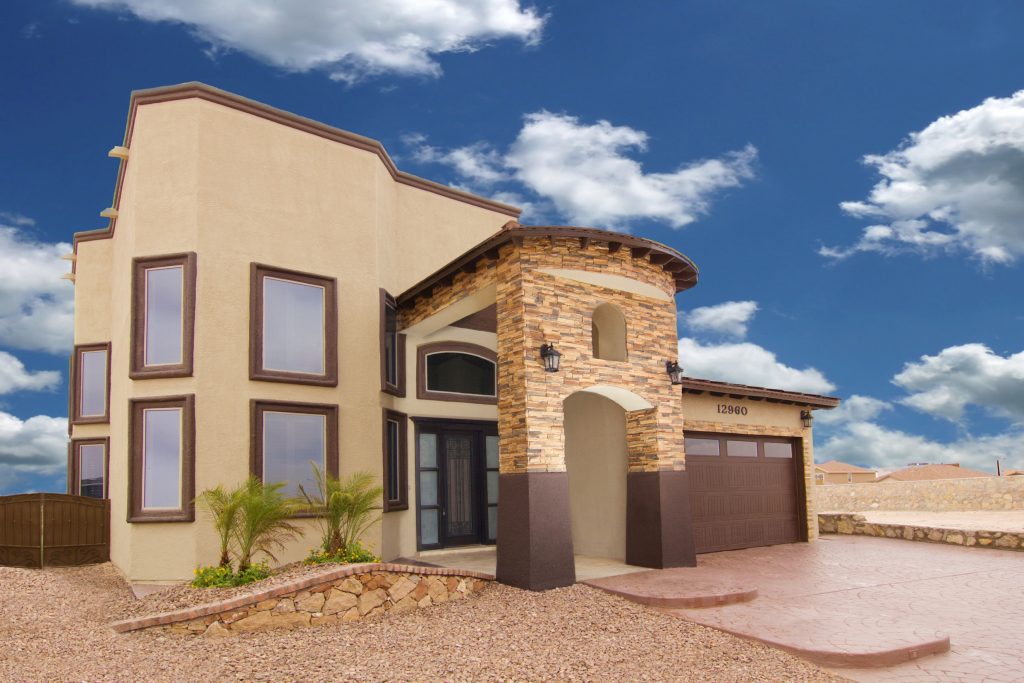 One of the beautiful homes by Santana Homes in El Paso 